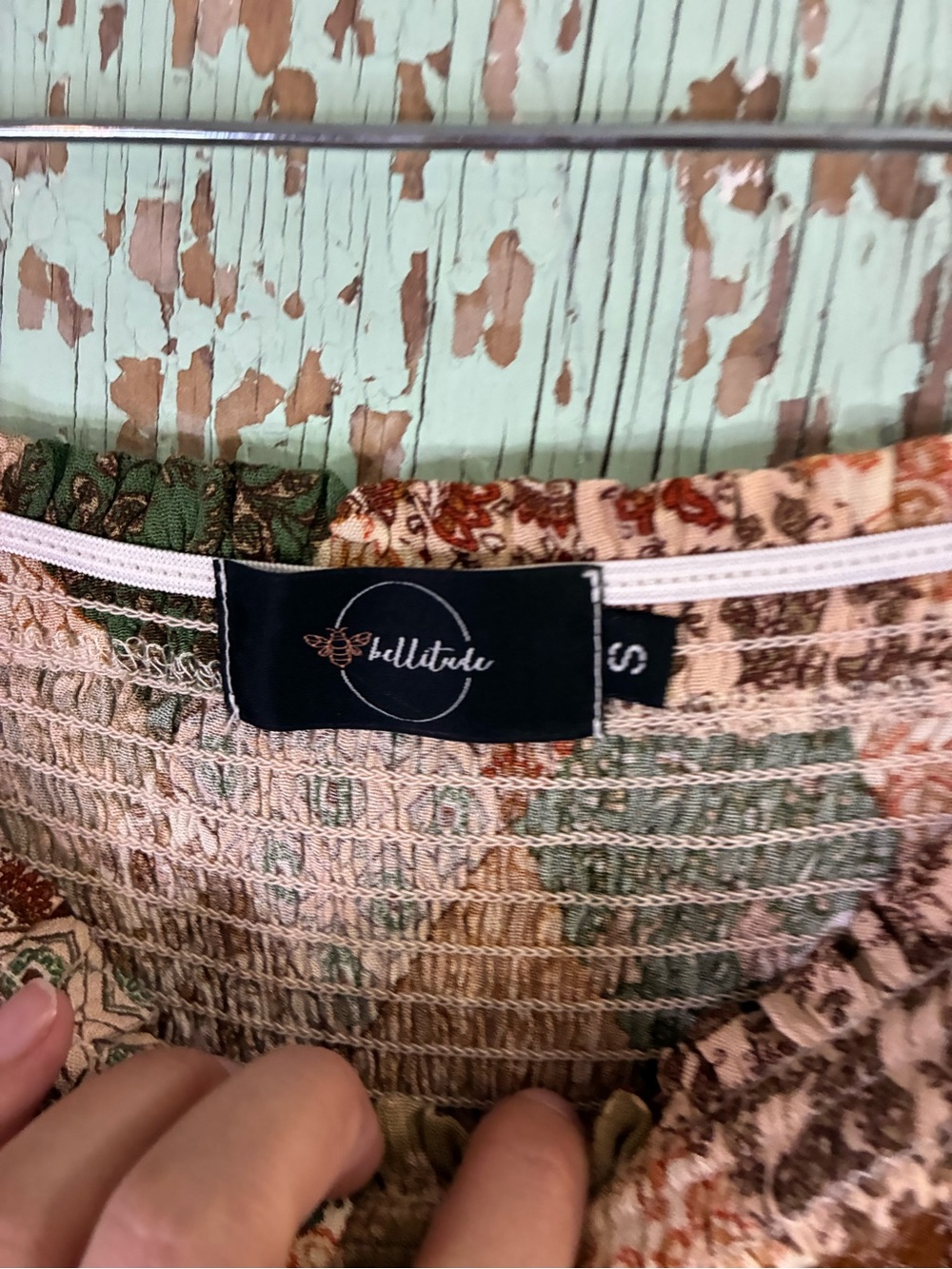 Boho Patchwork wide leg romper - Picture 2 of 6